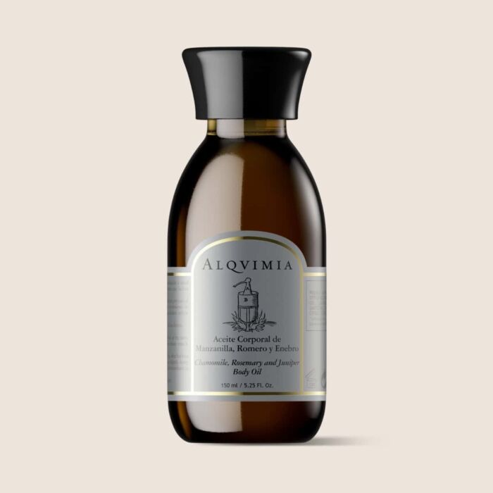 Alqvimia Aceite Corporal de Manzanilla Romero y Enebro 150ml