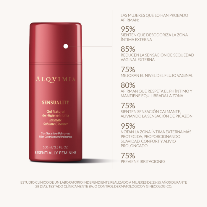 Alqvimia Sensuality Gel Íntimo 100ml Venta caliente