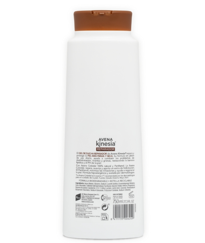 ﻿Avena kinesia Gel de Ducha Reparador Rebajas online