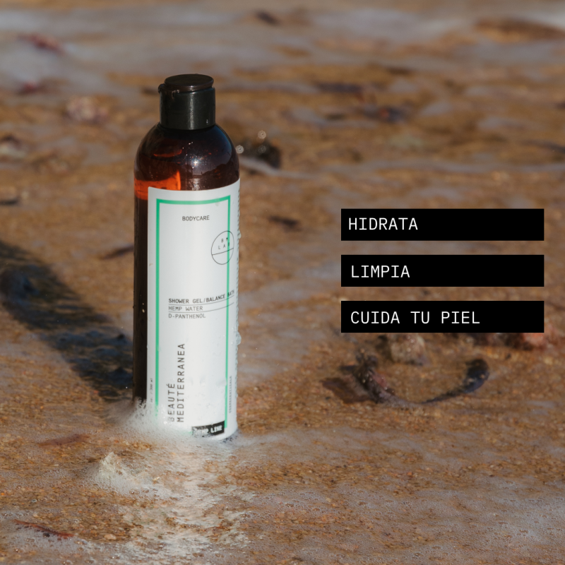 ﻿Beauté mediterranea Balance Bath con agua floral de Cáñamo sin Sulfatos Rebajas online