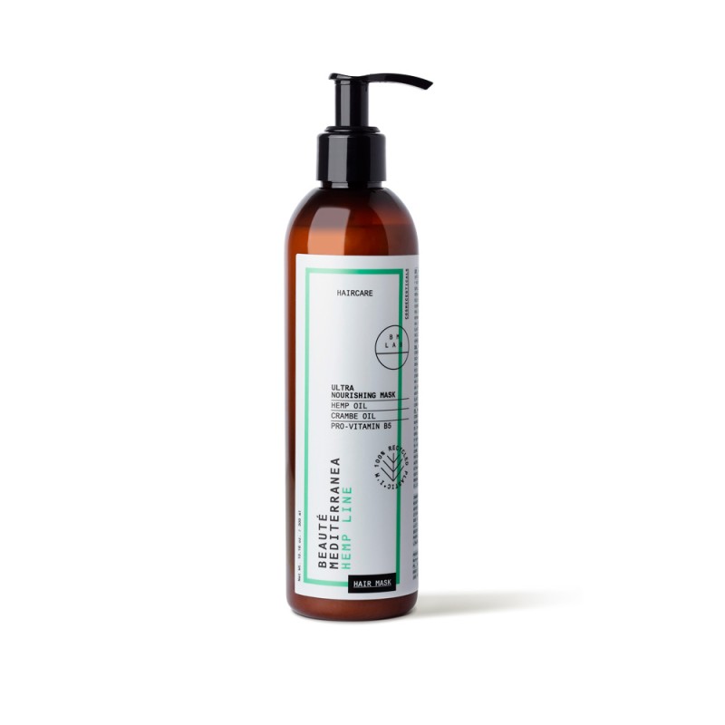 Beauté mediterranea Ultra Nourishing Mask con aceite de Cáñamo de Abisinia y Provitamina B5