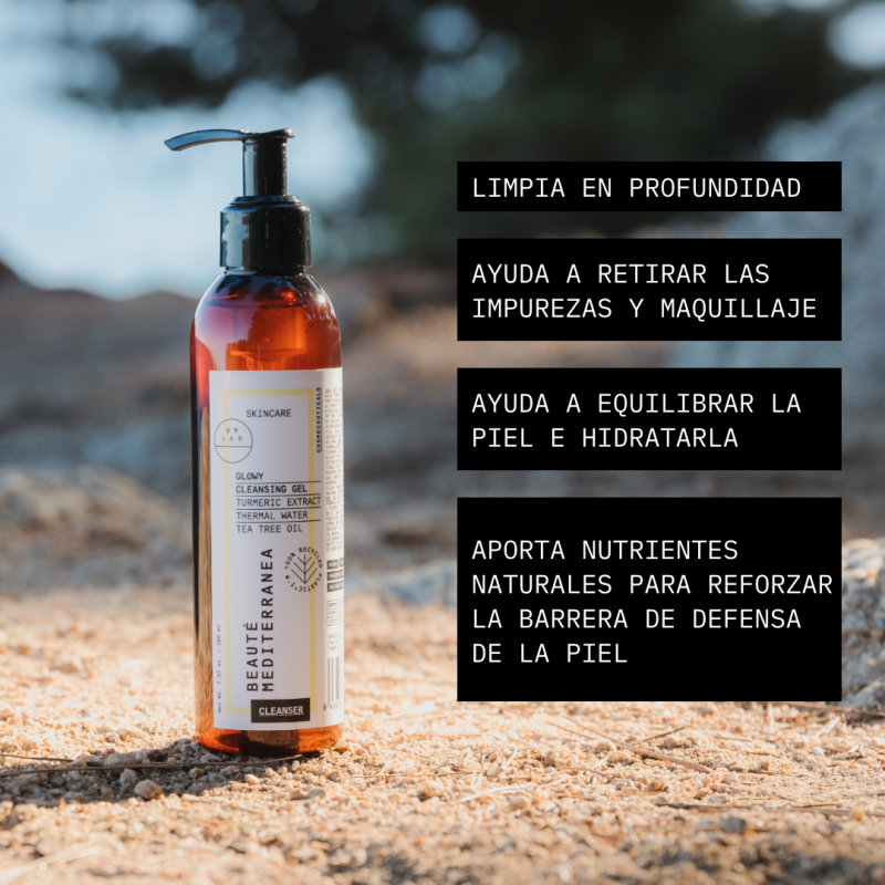 Beauté mediterranea Glowy Cleansing Gel Ofertas especiales
