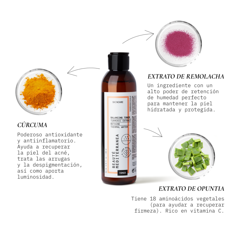 Beauté mediterranea Balancing Toner Grandes ahorros