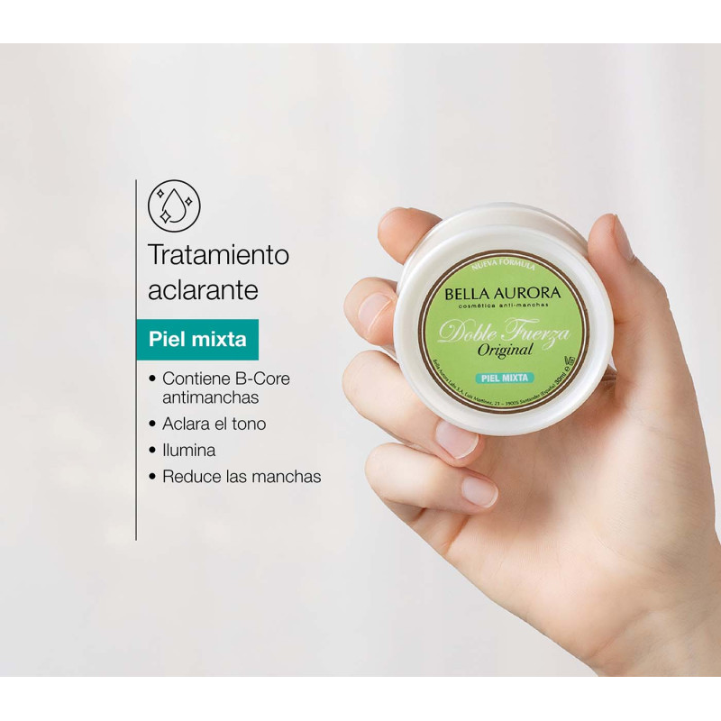 ﻿Bella Aurora Crema Doble Fuerza para piel mixta. Tratamiento aclarante Rebajas online