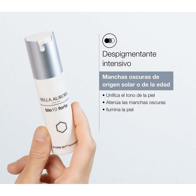 Bella Aurora bio10 forte L-tigo Tratamiento despigmentante intensivo para manchas solares o edad Oferta especial