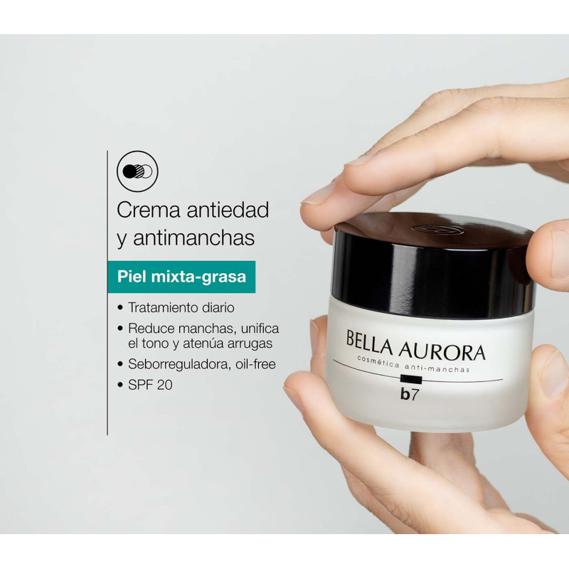 Bella Aurora b7 Crema antiedad y antimanchas para piel mixta-grasa Envío gratis