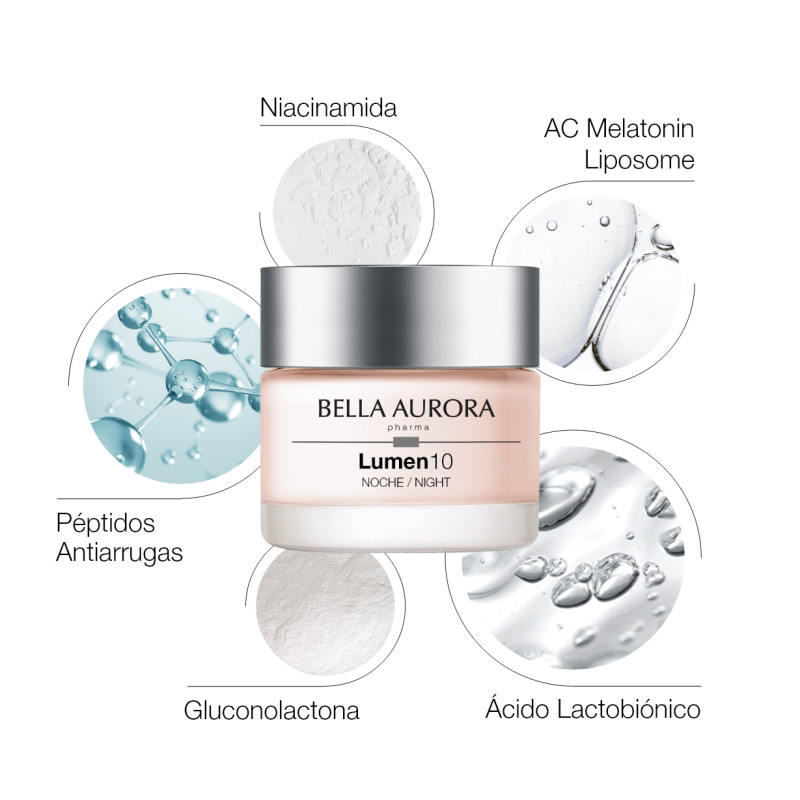 Bella Aurora Lumen10 Crema Antiedad Antimanchas Noche Últimos 2 días