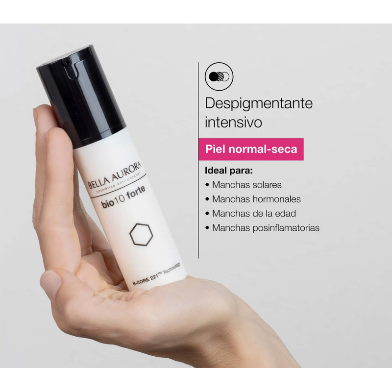 Bella Aurora bio10 forte Tratamiento despigmentante intensivo para piel normal-seca Solo hoy