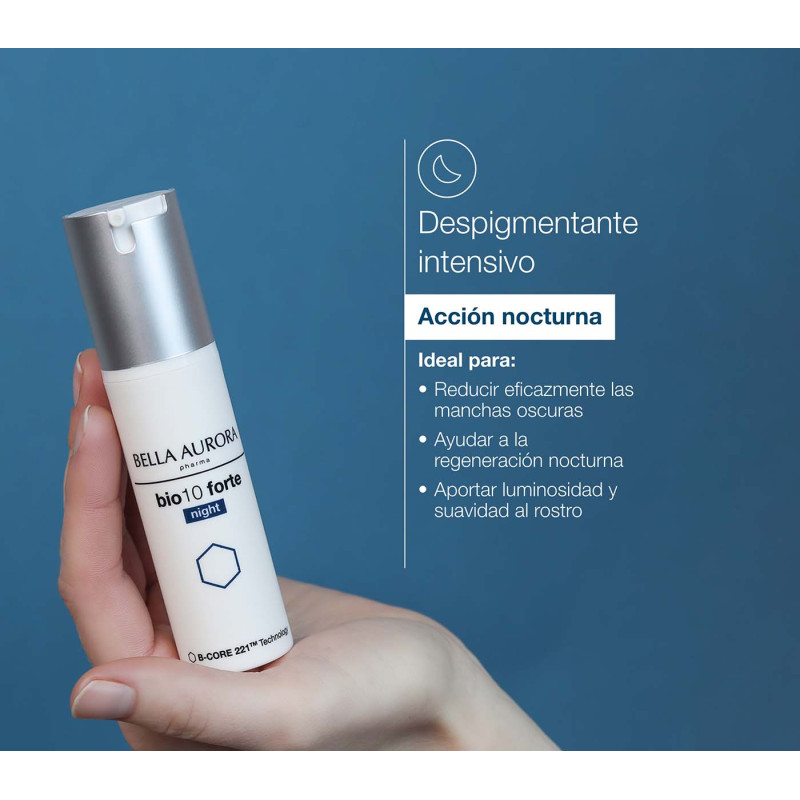 Bella Aurora bio10 forte Night Pharma Tratamiento despigmentante intensivo Noche calmante Liquidación