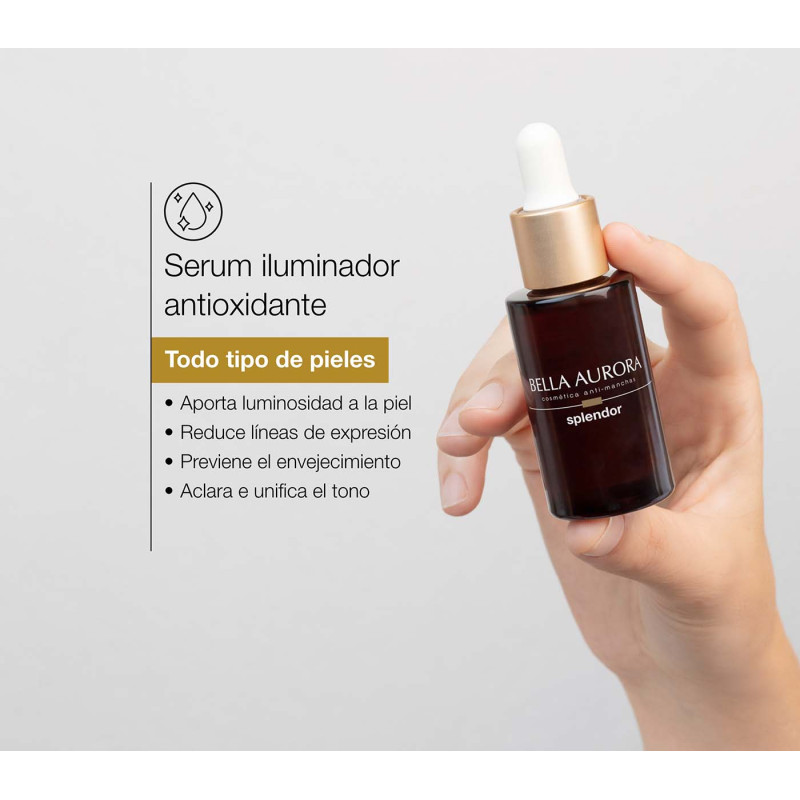 Bella Aurora Splendor Sérum iluminador antioxidante Devoluciones gratuitas