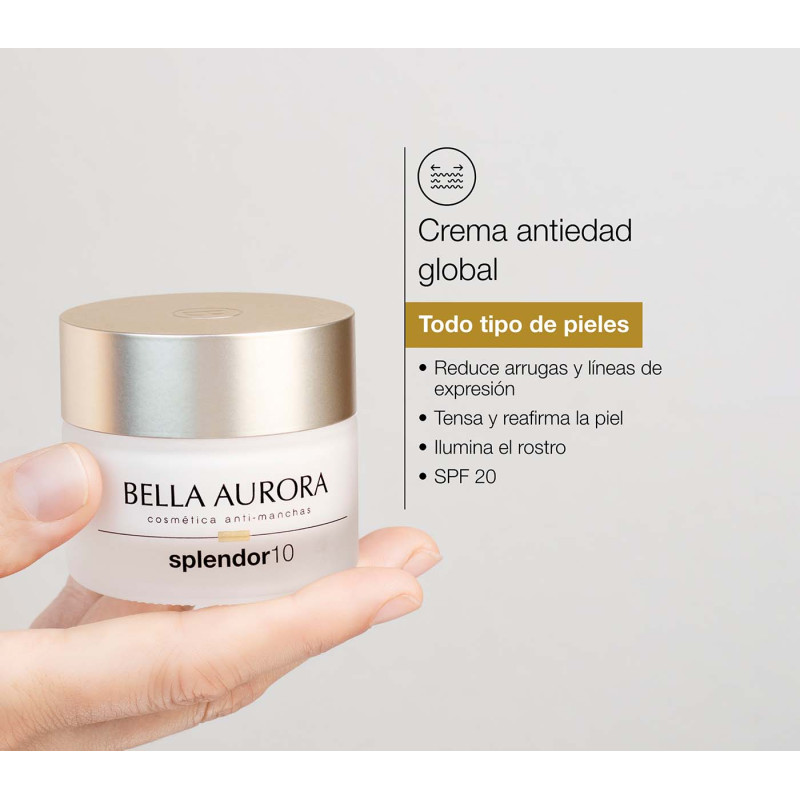 Bella Aurora Splendor 10 crema antiedad de día En línea