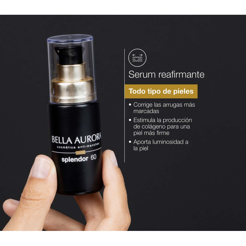 Bella Aurora Splendor +60 sérum hidratante y reafirmante antiedad Venta caliente