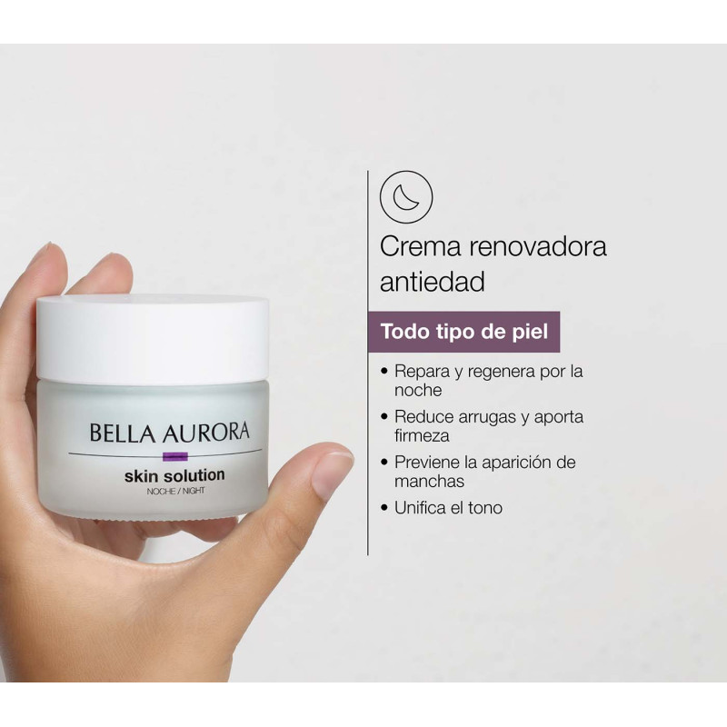 Bella Aurora Night Solution crema antiedad de noche y bálsamo reparador Rebajas online