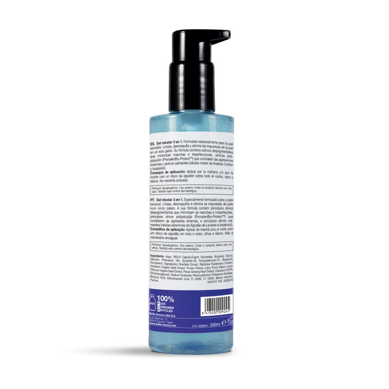 Bella Aurora Bclean Gel Micelar 3 en 1 Envío internacional gratuito