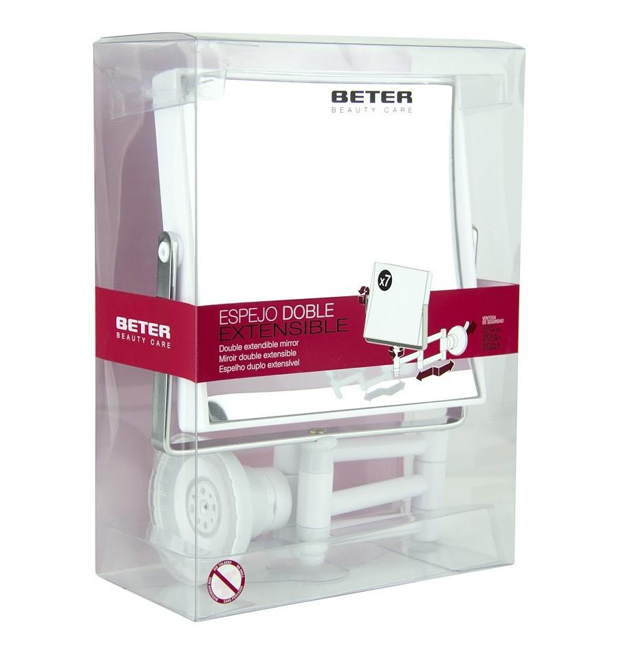 Beter Espejo doble extensible aumento x7 Oferta exclusiva