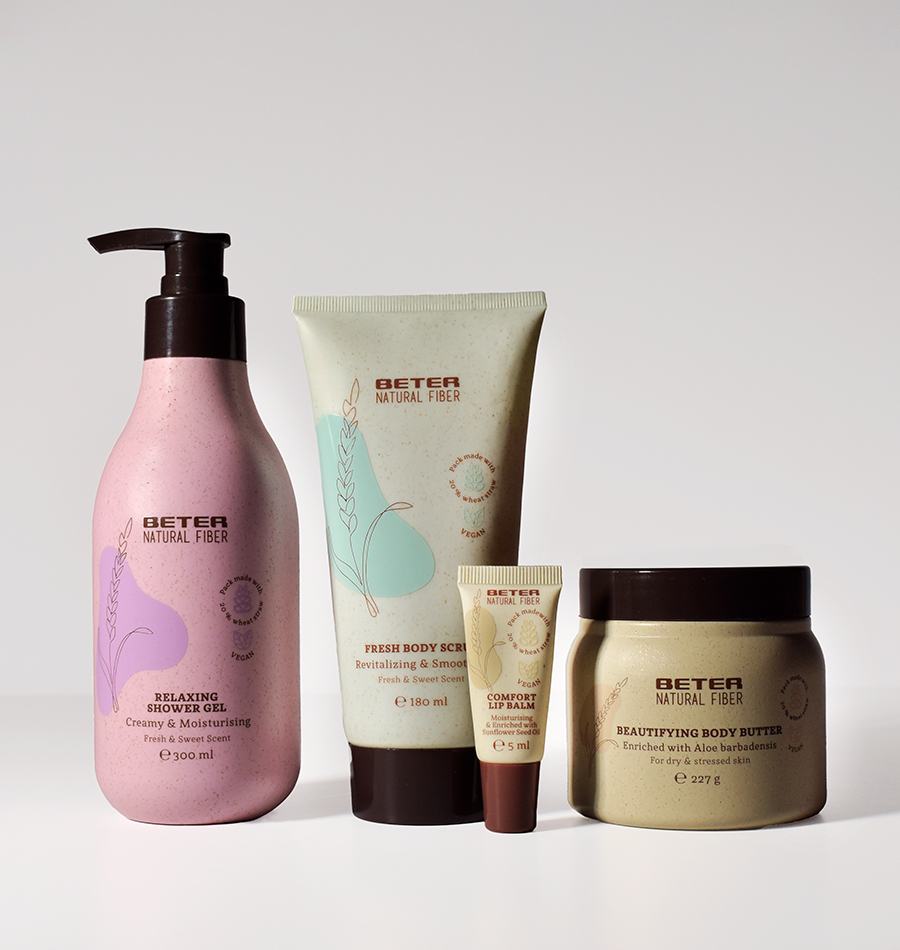 Beter Set regalo cuidado corporal Natural Fiber Ventas relámpago