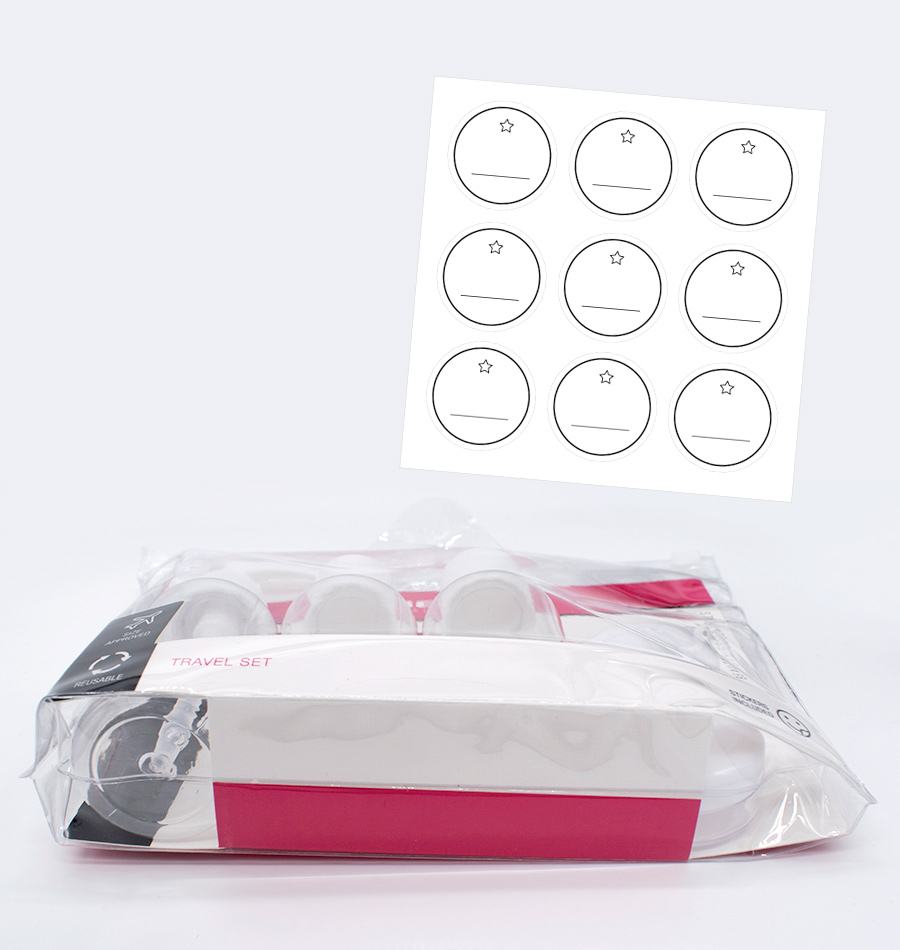 Beter Set envases rellenables viaje Promoción por tiempo limitado