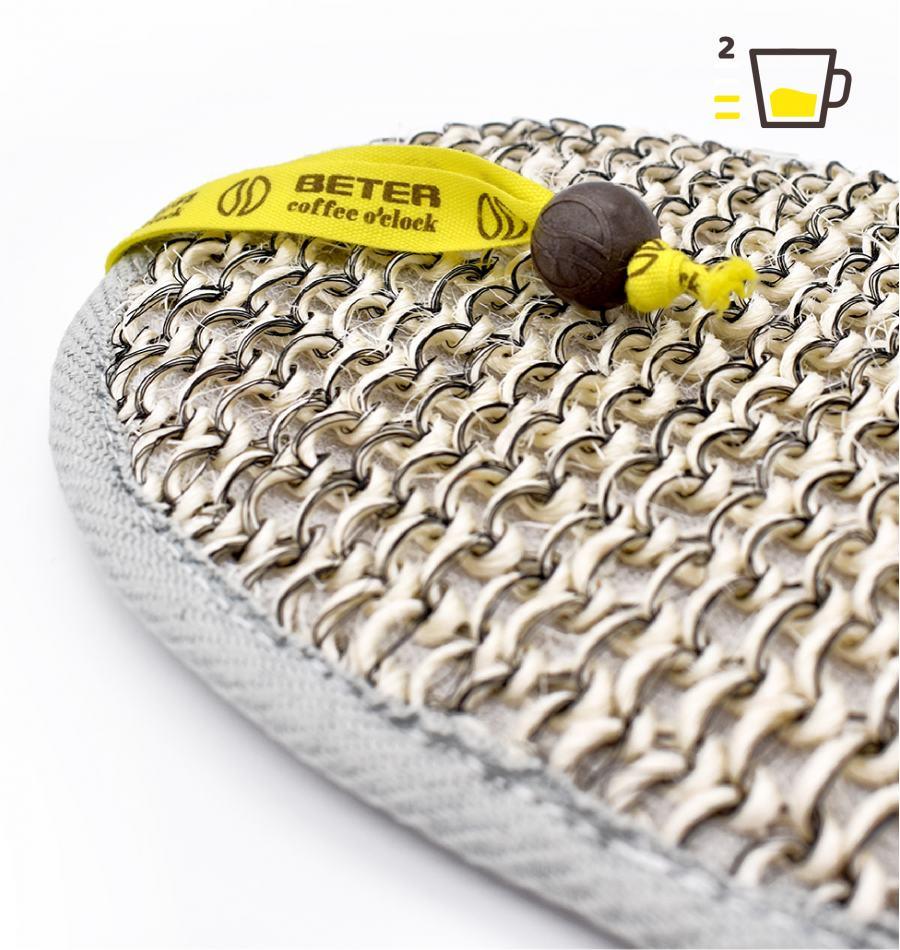 Beter Esponja de sisal y lino Coffee O clock En oferta