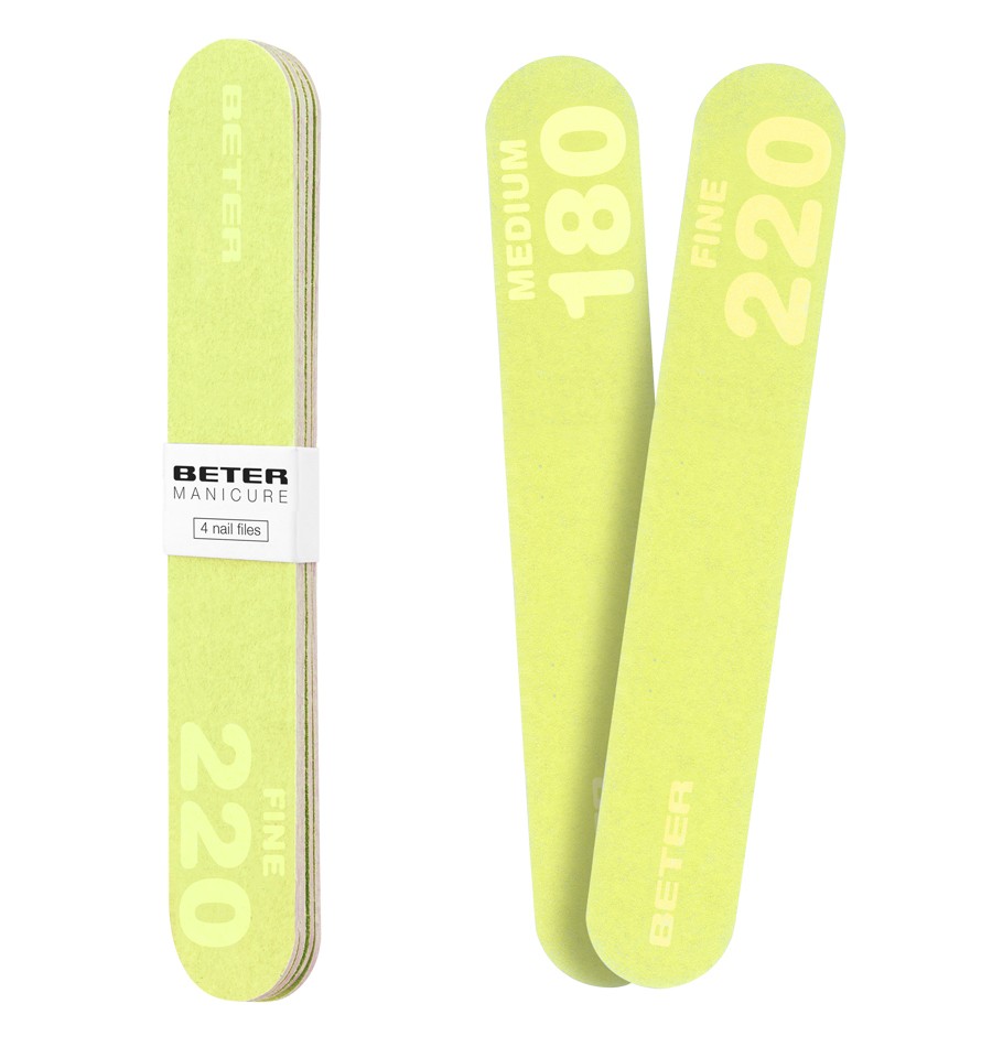 Beter 4 Limas fibra de vidrio 180/220 Superdescuento