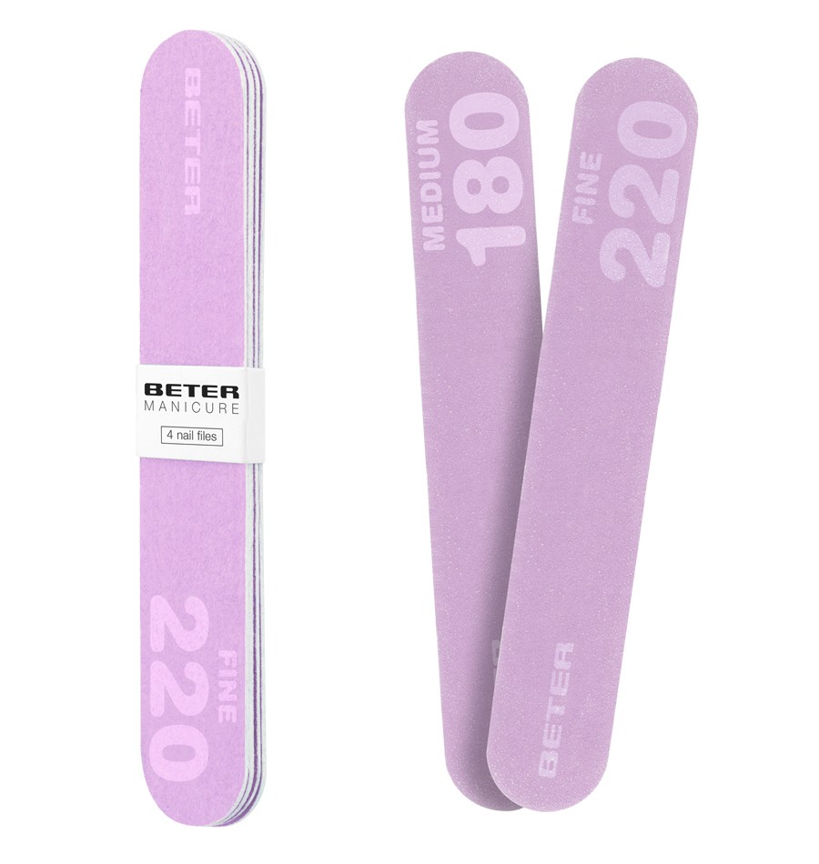Beter 4 Limas fibra de vidrio 180/220 Superdescuento