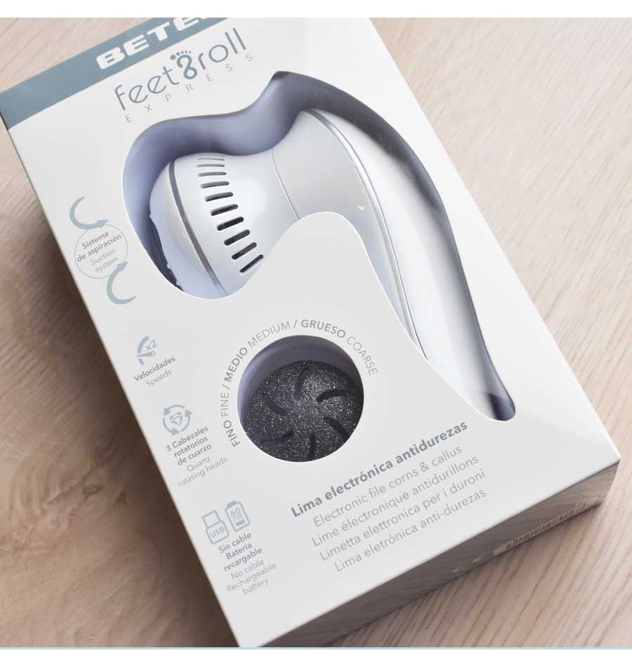 Beter Feet&Roll Express lima electrónica antidurezas Devoluciones gratuitas