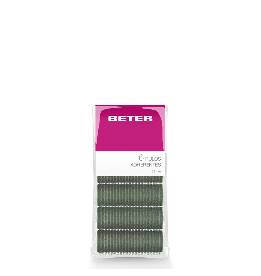 Beter 6 Rulos autoadherentes 21 mm