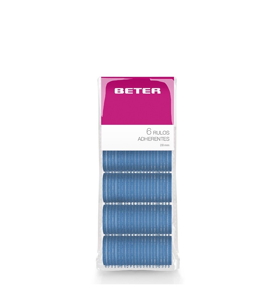 Beter 6 Rulos autoadherentes 28 mm