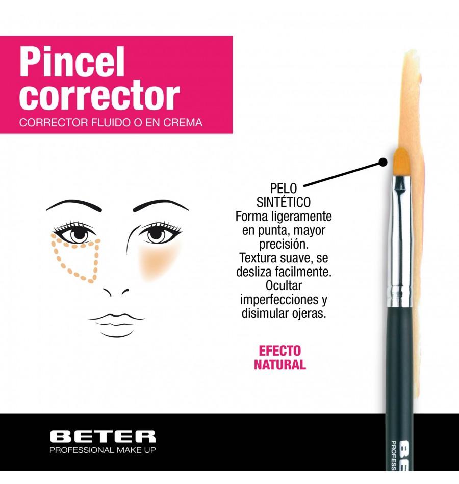 Beter Pincel corrector. Pelo sintético Outlet