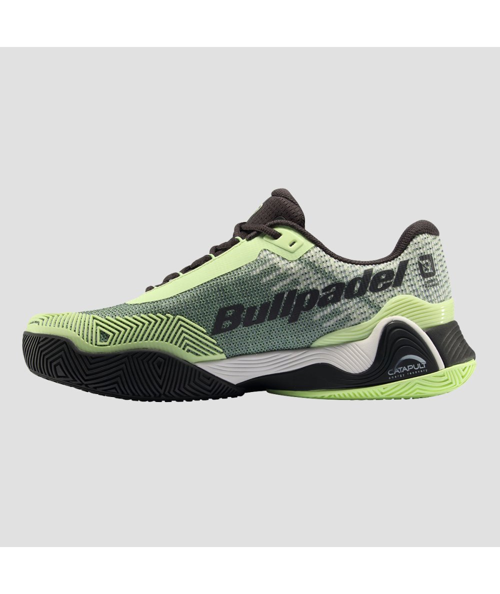 Bullpadel ZAPATILLA BULLPADEL HACK VIBRAM 24V AMARILLO AZUFRE FLUOR Oferta especial