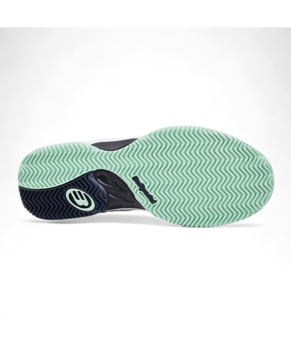 Bullpadel ZAPATILLA BULLPADEL INDIGA W 25V BLANCO Y TURQUESA Últimos 3 días