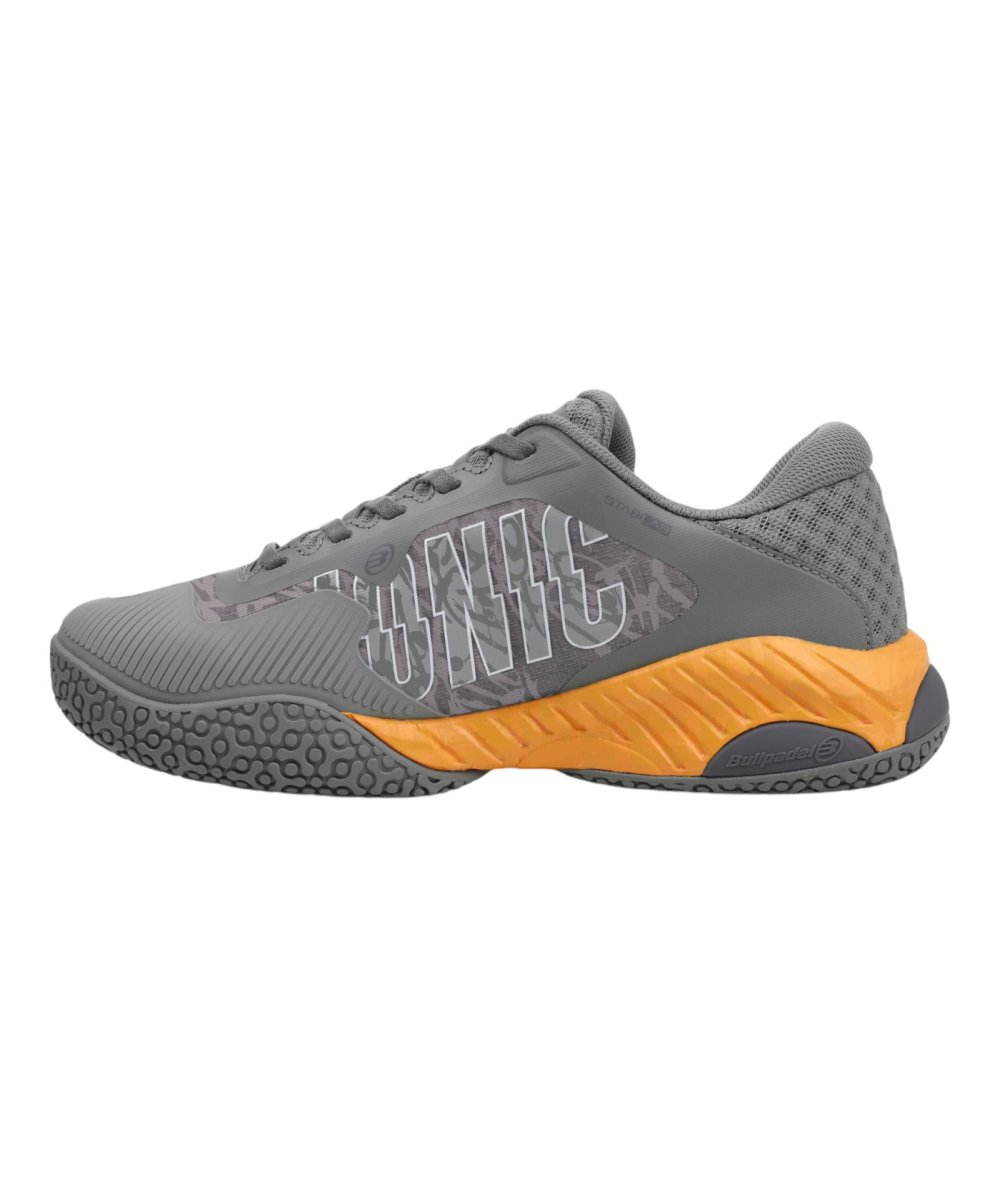 Bullpadel ZAPATILLA BULLPADEL IONIC 25V GRIS OSCURO ÚLTIMAS EDICIONES