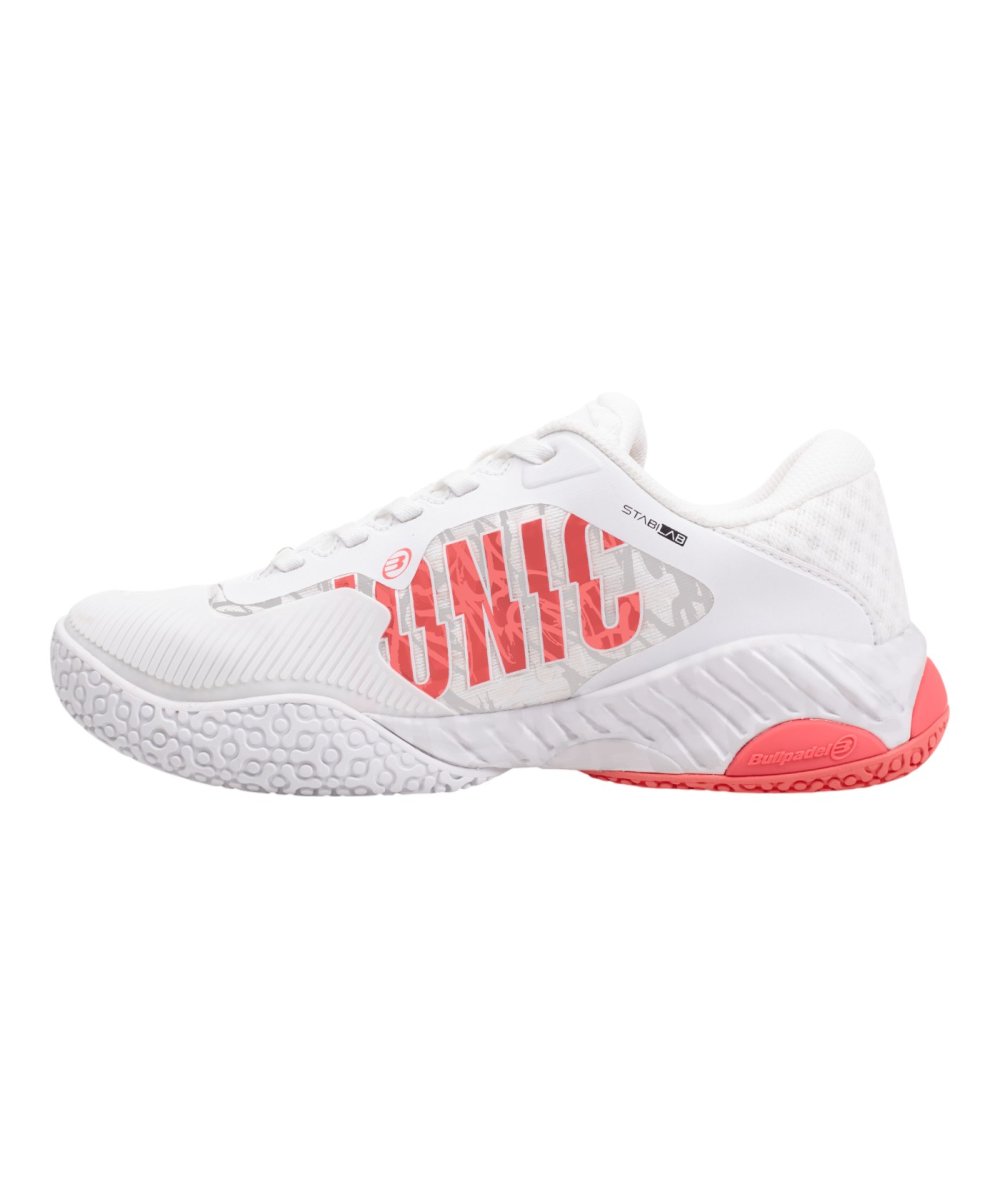 Bullpadel ZAPATILLA BULLPADEL IONIC W 25V BLANCO Y ROSA Último día