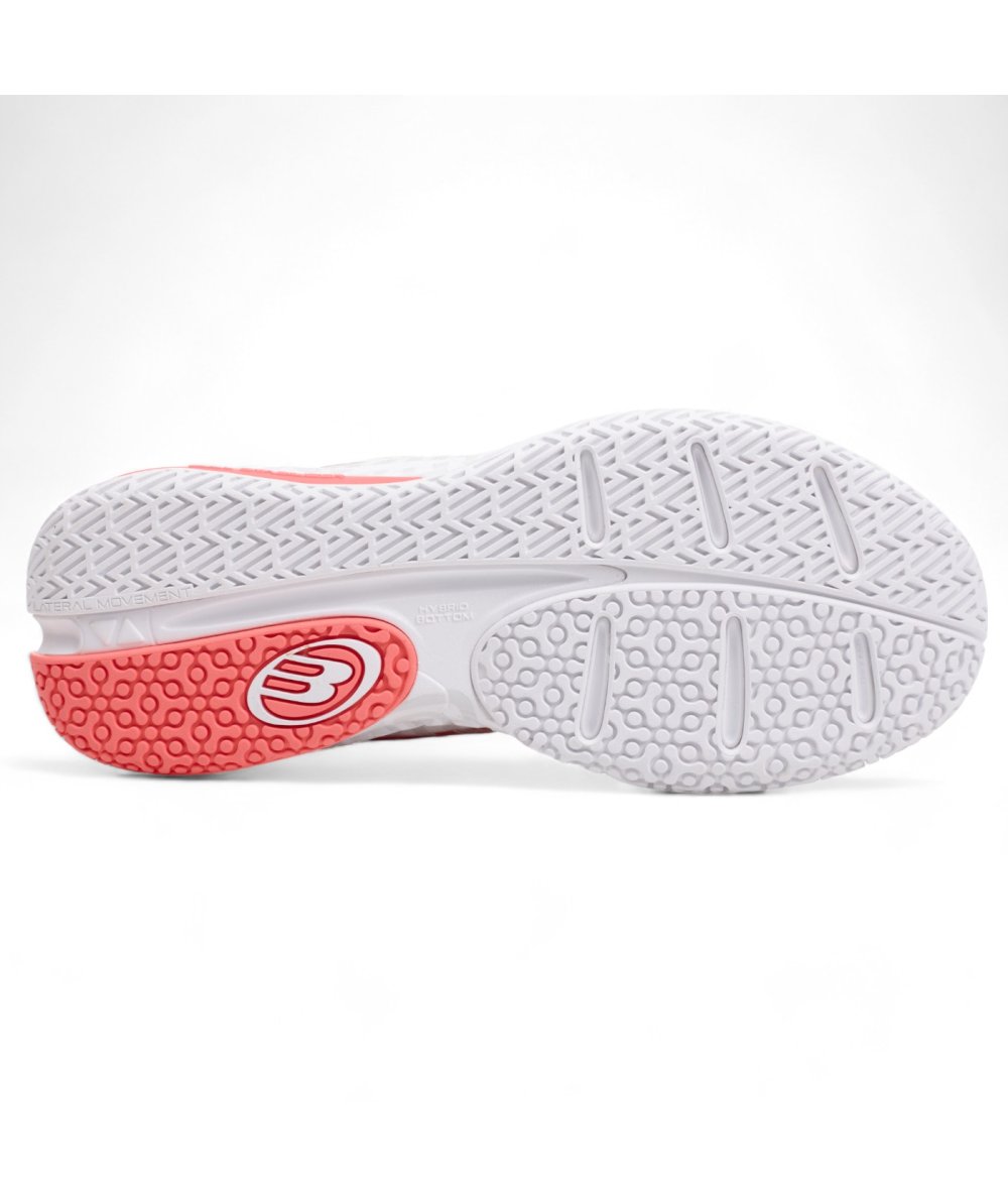 Bullpadel ZAPATILLA BULLPADEL IONIC W 25V BLANCO Y ROSA Último día