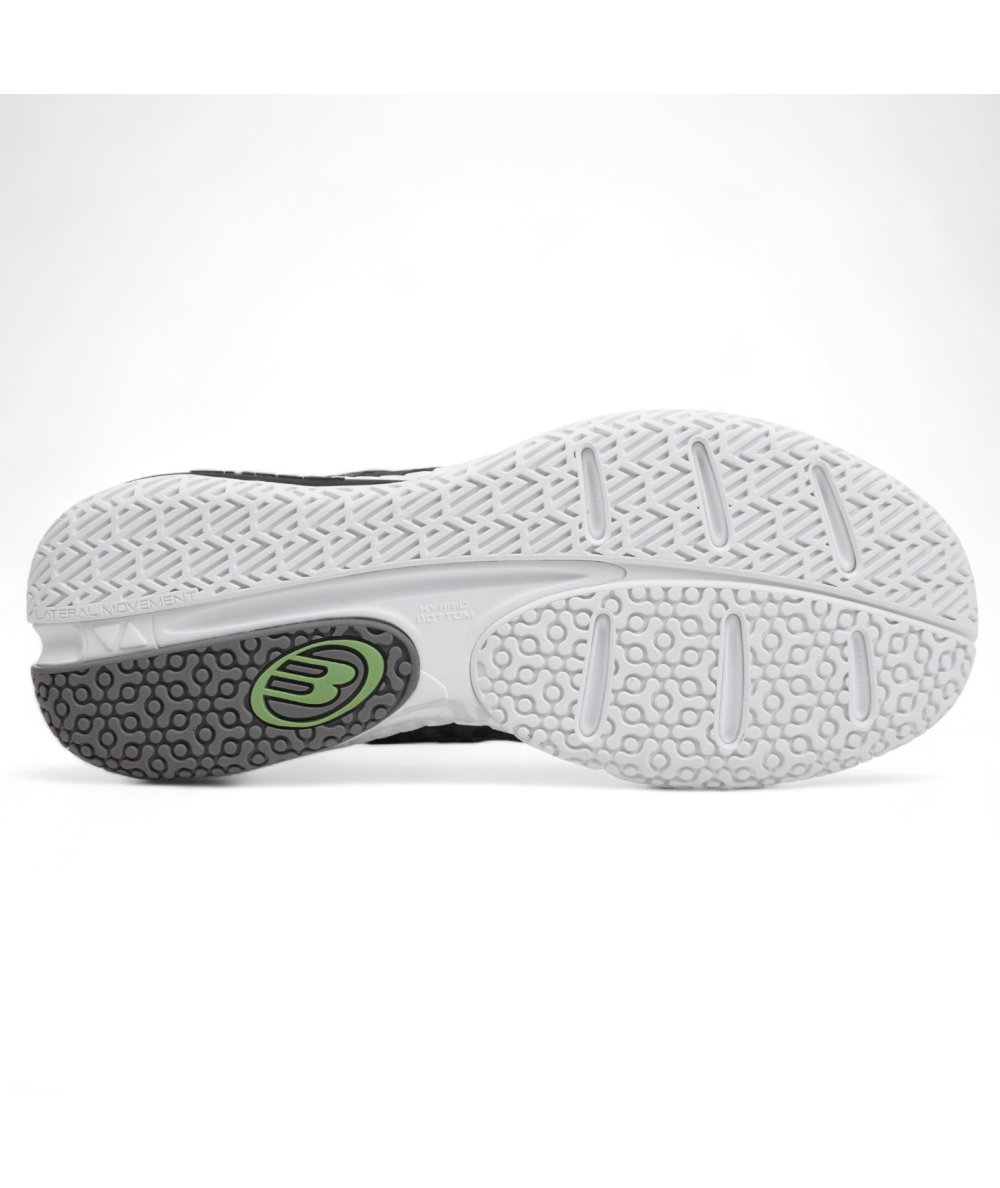 Bullpadel ZAPATILLA BULLPADEL IONIC W 25V NEGRO Y VERDE Precio de fábrica