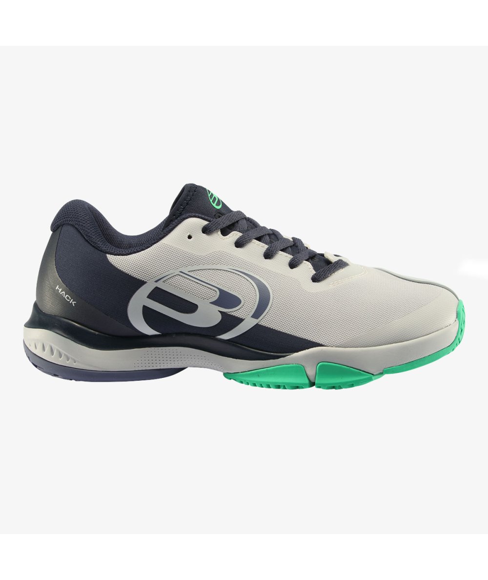 Bullpadel ZAPATILLA BULLPADEL HACK HYBRID FLY 23I GRIS CLARO