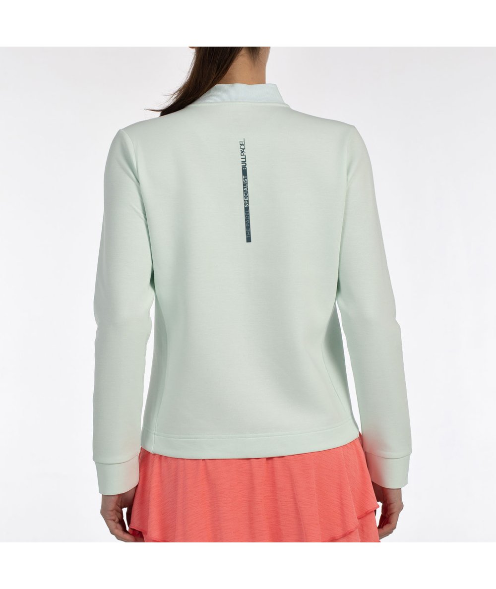 Bullpadel SUDADERA BULLPADEL ACORE VERDE AGUA Ofertas de temporada
