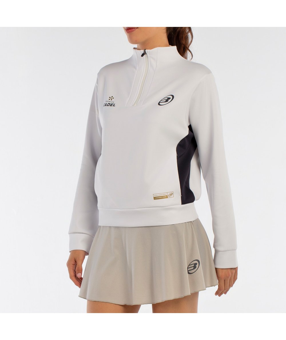 Bullpadel SUDADERA BULLPADEL AIRAR BLANCO Devoluciones gratuitas