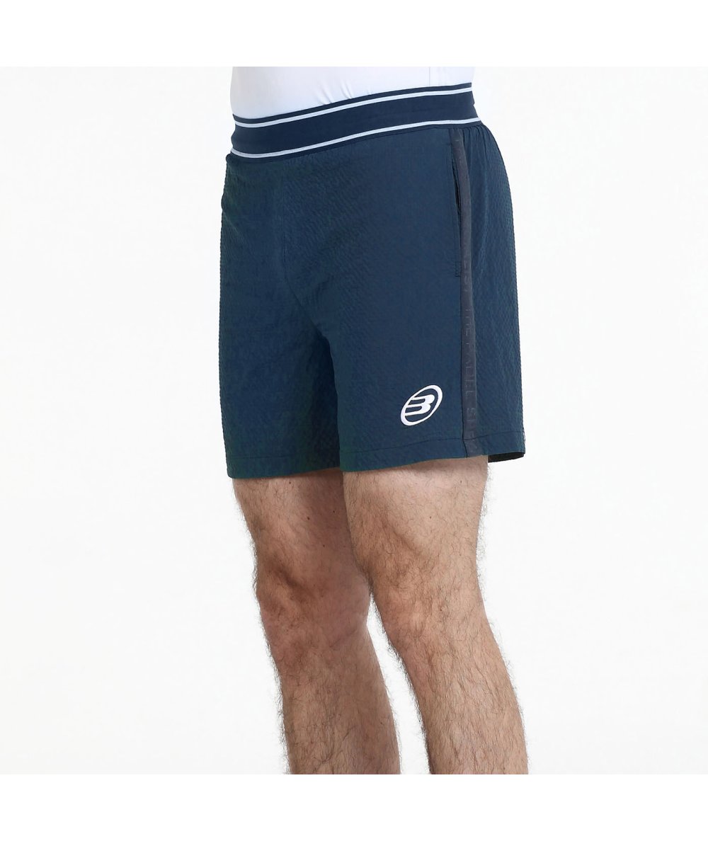 Bullpadel SHORT BULLPADEL LOBIOS 25V AZUL MARINO Descuento por venta flash