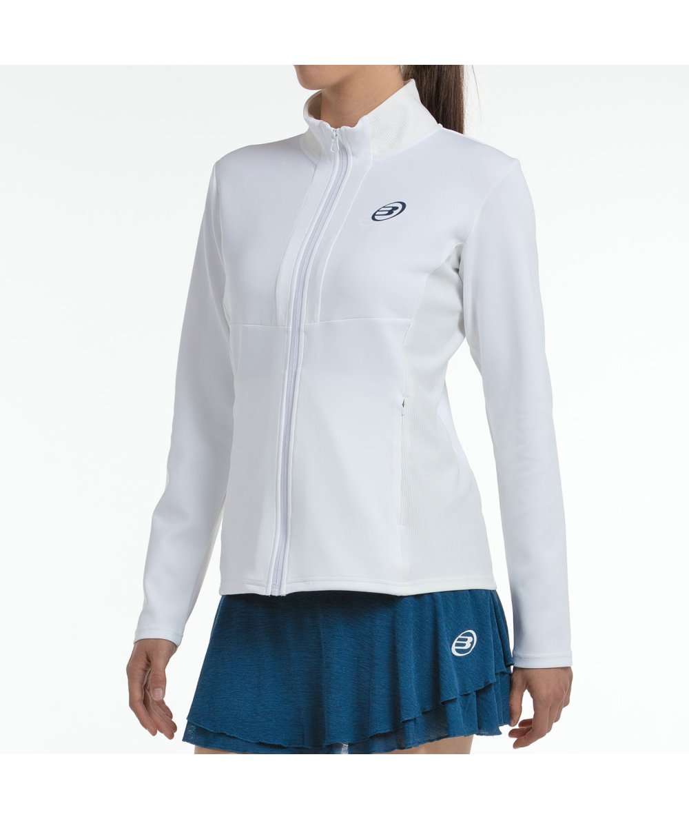 Bullpadel SUDADERA BULLPADEL DESNA BLANCO Rebajas de fin de temporada