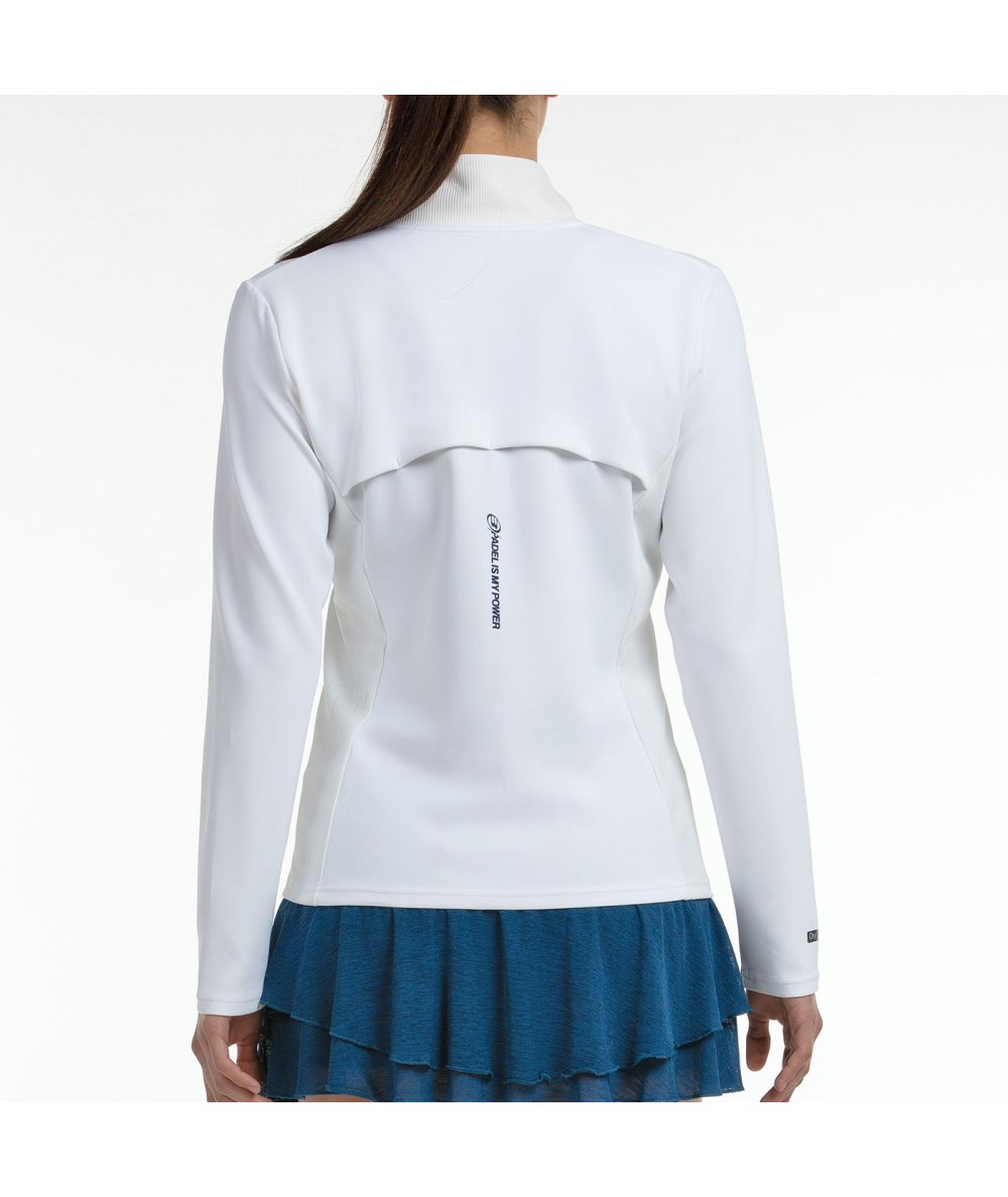 Bullpadel SUDADERA BULLPADEL DESNA BLANCO Rebajas de fin de temporada