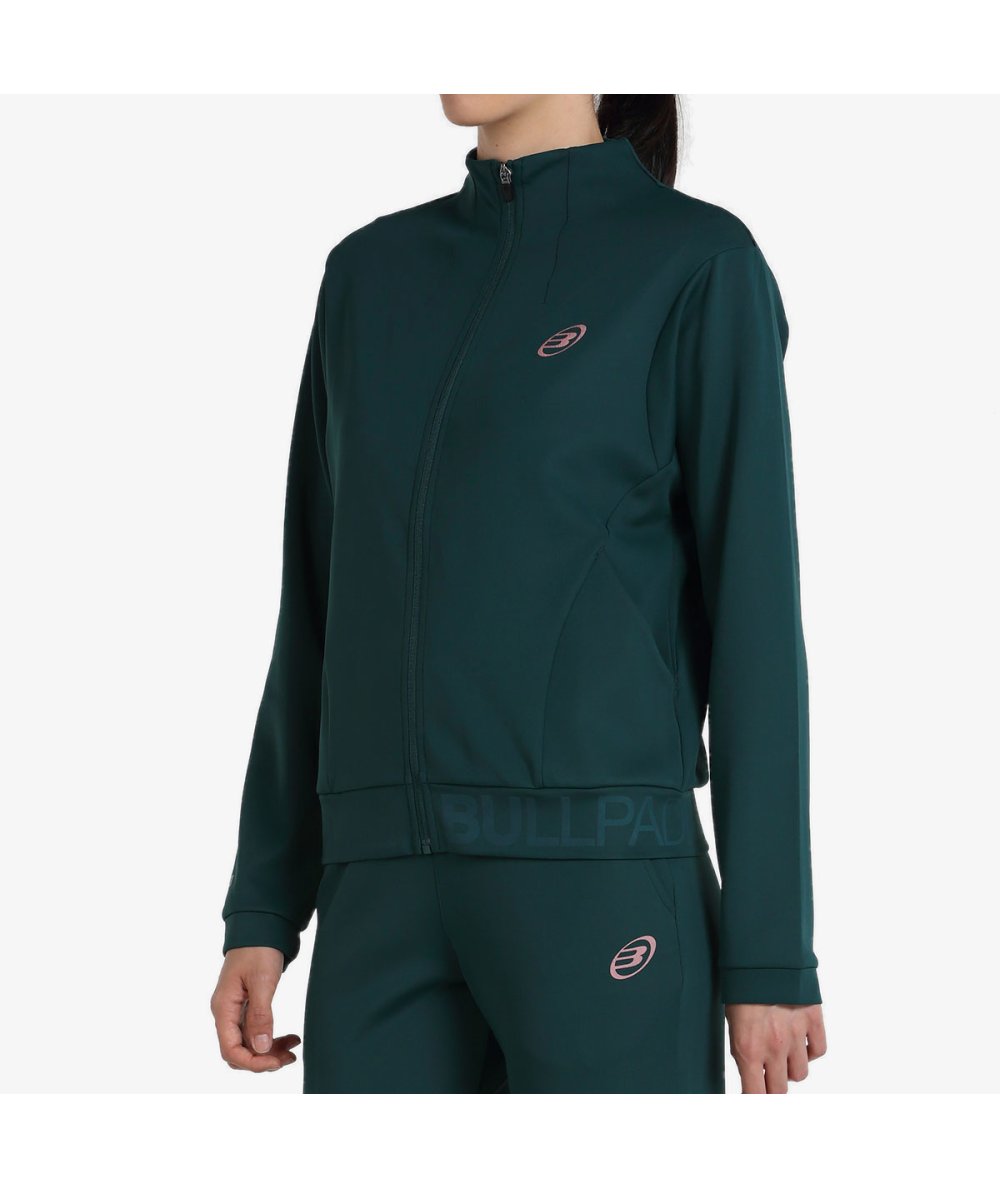 Bullpadel SUDADERA BULLPADEL ICACO GT VERDE PROFUNDO Venta caliente