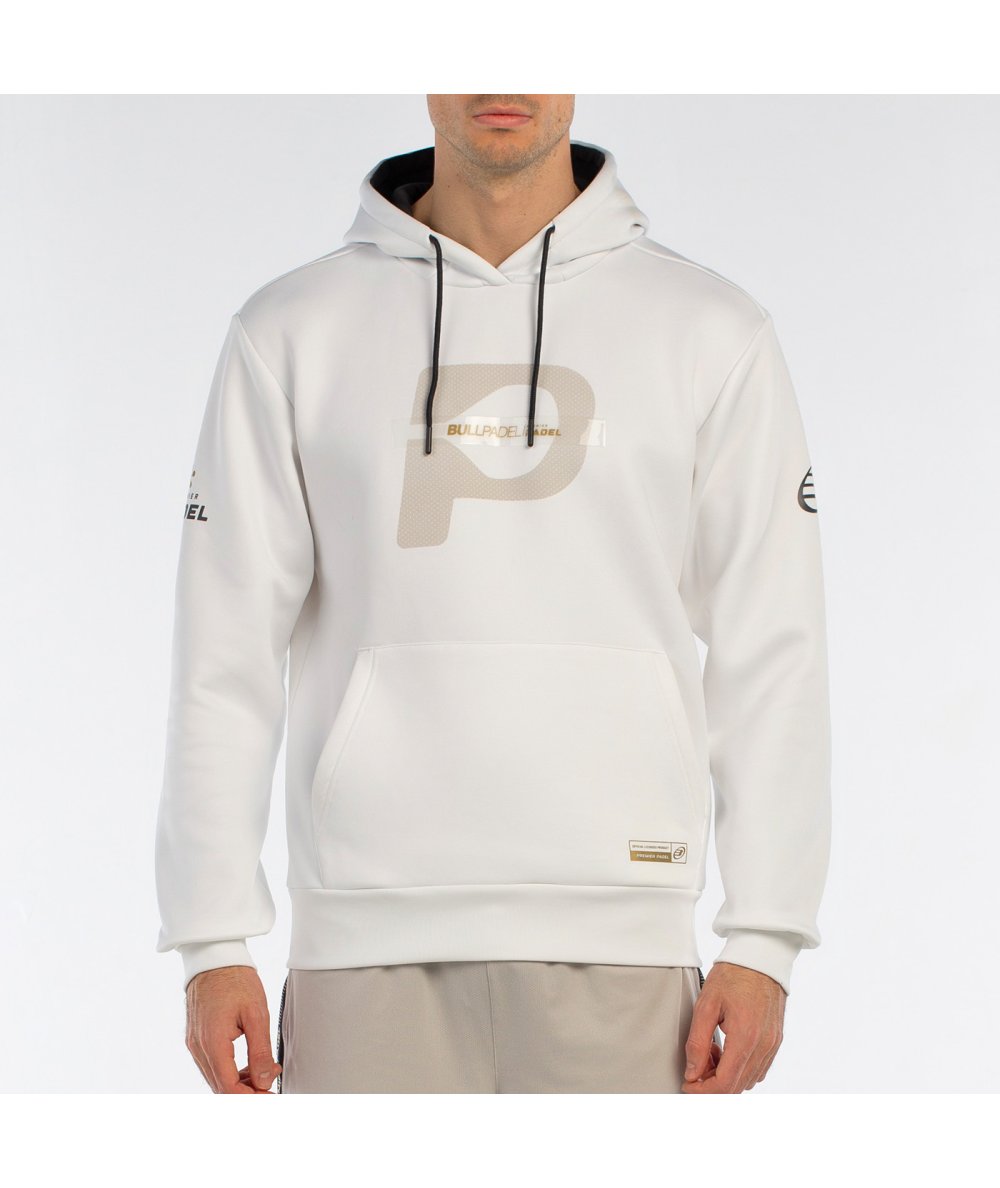 Bullpadel SUDADERA BULLPADEL BROTA BLANCO