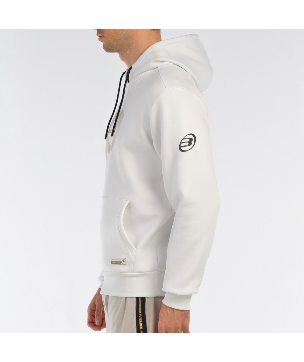 Bullpadel SUDADERA BULLPADEL BROTA BLANCO Precio de fábrica