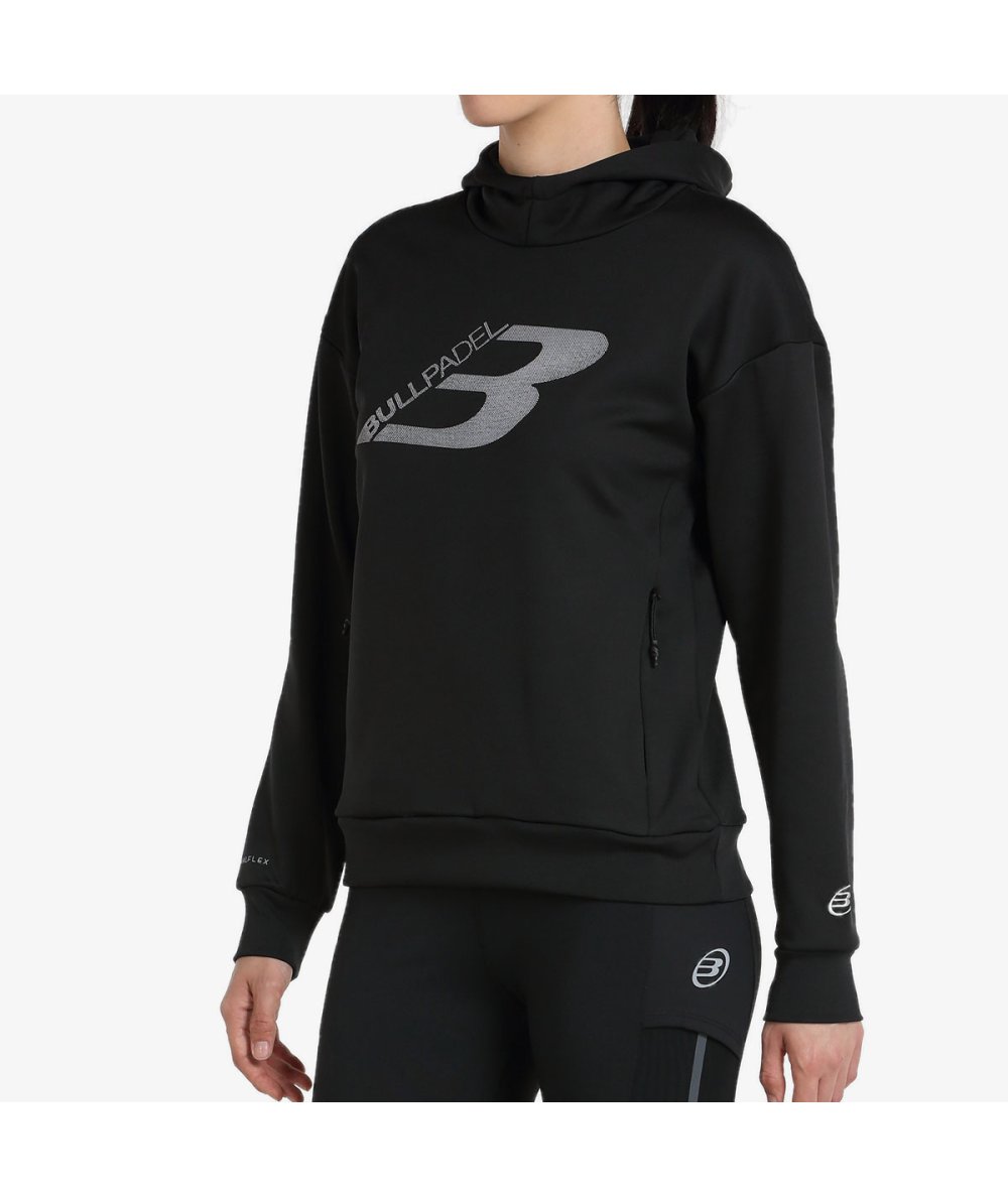 Bullpadel SUDADERA BULLPADEL INCOE NEGRO Promoción trimestral