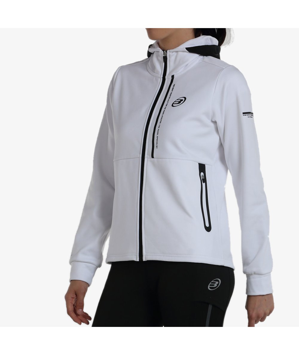 Bullpadel SUDADERA BULLPADEL IRENE BLANCO Descuentos del mes