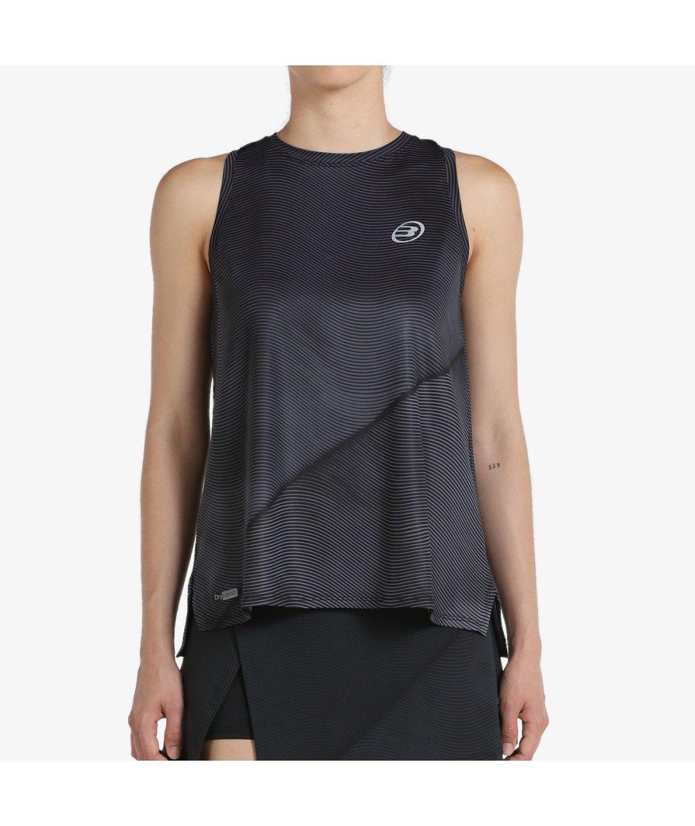 Bullpadel CAMISETA BULLPADEL ROGAR NEGRO Precio ultrabajo
