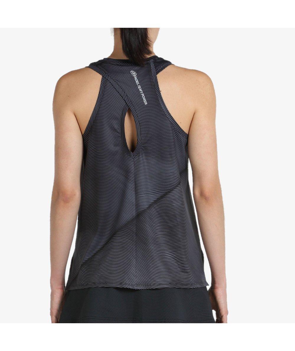Bullpadel CAMISETA BULLPADEL ROGAR NEGRO Precio ultrabajo