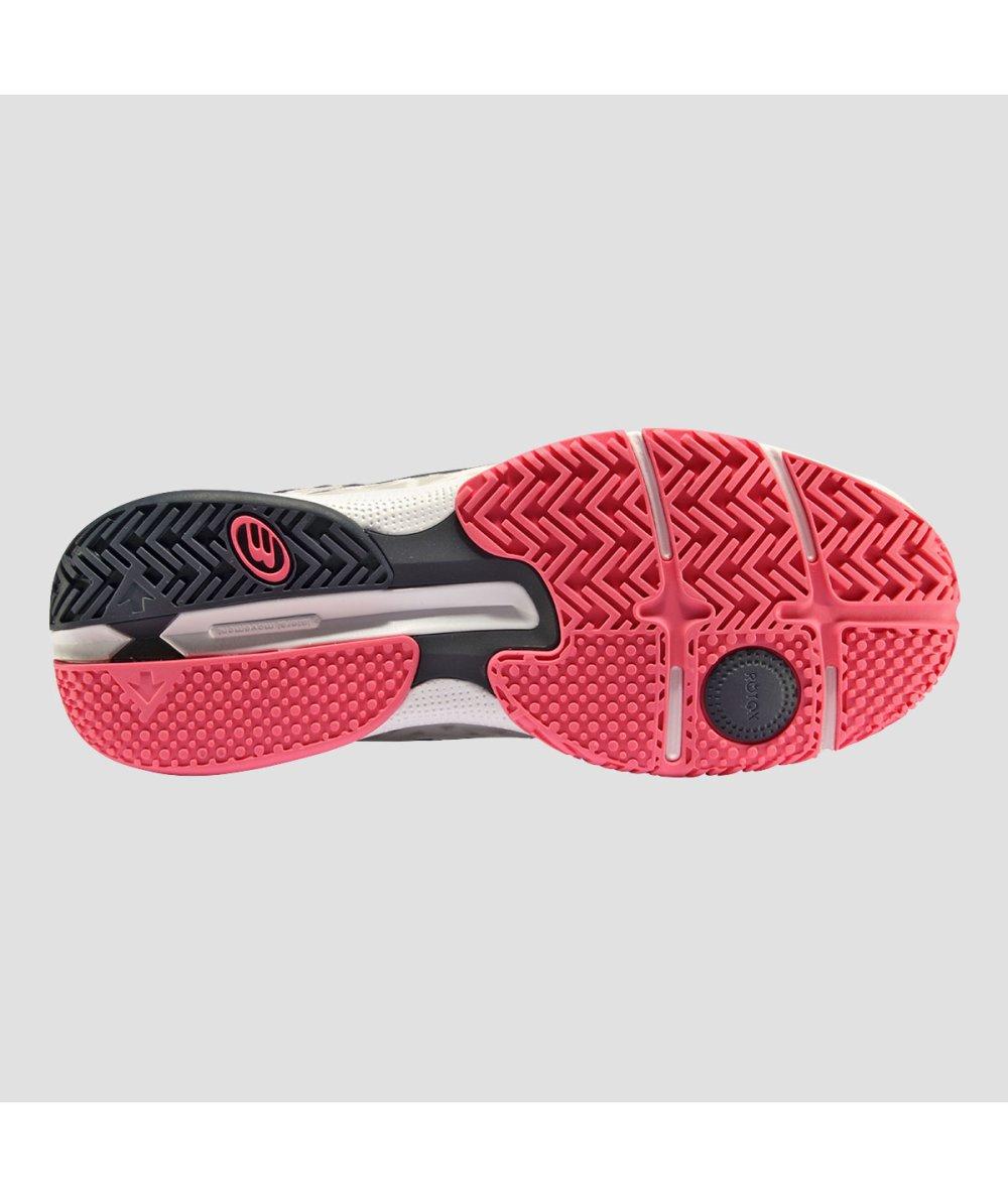 Bullpadel ZAPATILLA BULLPADEL FLOW 24V BLANCO/CARBON En línea
