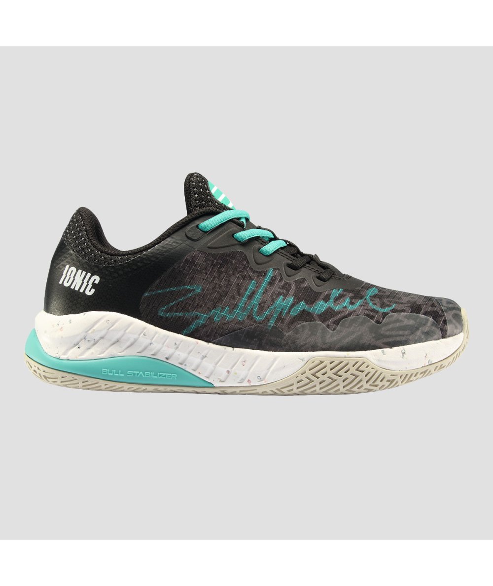 Bullpadel ZAPATILLA BULLPADEL IONIC W 24V NEGRO/TURQUESA