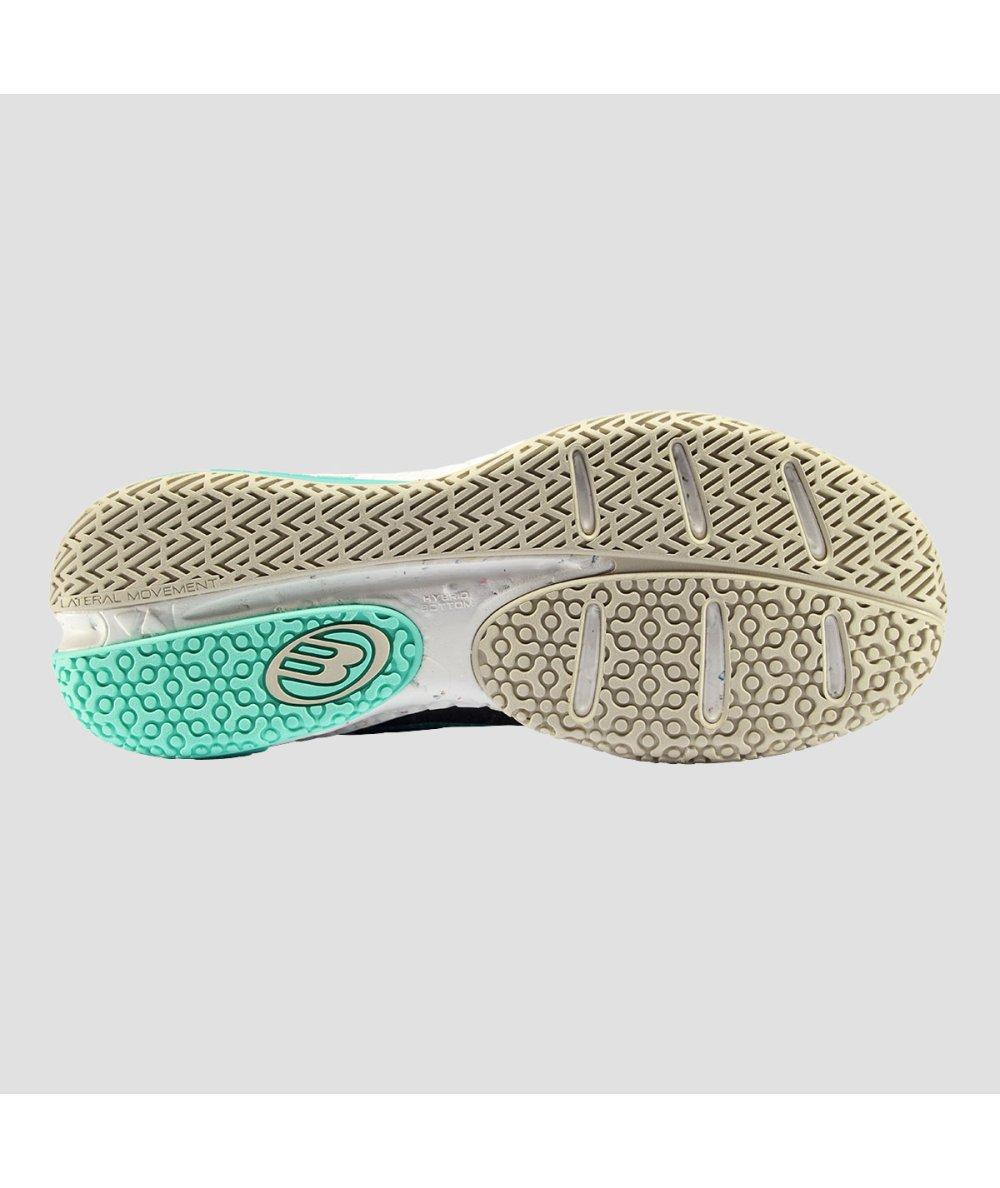 Bullpadel ZAPATILLA BULLPADEL IONIC W 24V NEGRO/TURQUESA Rebajas